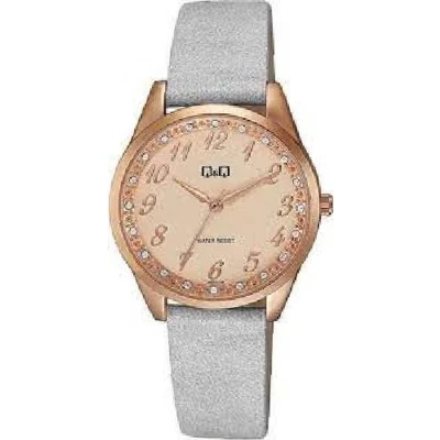 Afbeelding van Q&amp;Q by Citizen qc07j105y dames horloge 35 mm rosé