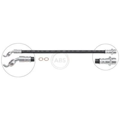 Afbeelding van A.B.S. SL 1448 Remslang 336mm INN M10x1.0 LEXUS: IS III Sedan (XE30) 250, 300h, 200t, 300 2013 2020