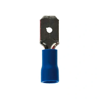 Afbeelding van Zenitech 121732 kabelschoenen, blauw, 6,3 mm, 10 stuks