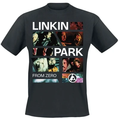 Afbeelding van Linkin Park From Zero Radiant T shirt zwart 4XL Katoen Heren Band merch, Bands