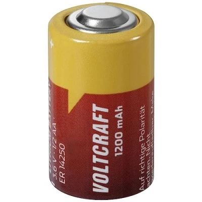 Afbeelding van VOLTCRAFT Speciale batterij 1/2 AA Lithium 3.6 V 1200 mAh 1 stuk(s)