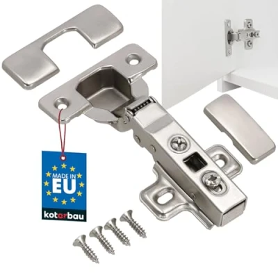 Afbeelding van KOTARBAU® Meubelscharnier hoekaanslag Soft Close hydraulisch minischarnier automatisch scharnier klapscharnier hoekscharnier