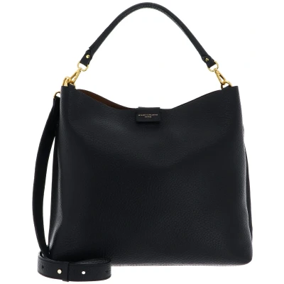 Afbeelding van GIANNI CHIARINI schoudertas Aretha Hobo Bag Nero Castoro zwart