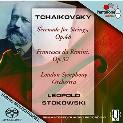 Afbeelding van London Symphony Orchestra, Leopold Stokowski Tchaikovsky: Serenade For Strings &amp; Francesca da Rimini (Super Audio CD)