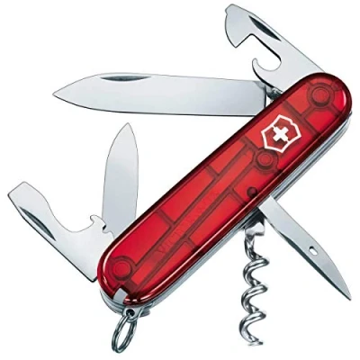 Afbeelding van Zakmes Victorinox Spartan Transparant Rood