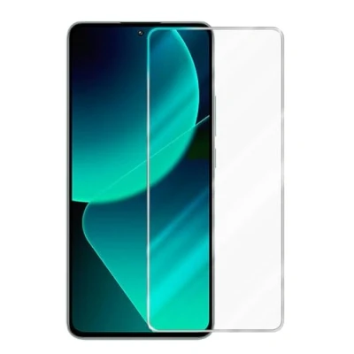 Afbeelding van Cadorabo 3x Pantser Film compatibel met Xiaomi 13T / Pro Beschermende in KRISTALHELDER Getemperd (Tempered) Display beschermend glas 9H hardheid 3D Touch