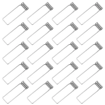 Afbeelding van BlueXP 20 Pack 50mm LED Recessed Retaining Spring Clips Diameter for GU10 MR16 Fire Rated Downlight Ceiling Lighting Mount Holders