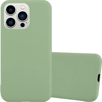 Afbeelding van Cadorabo Hoesje geschikt voor Apple iPhone 14 PRO in CANDY PASTEL GROEN Beschermhoes TPU silicone Case Cover