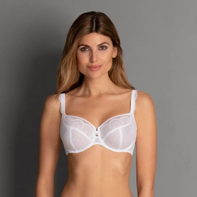 Afbeelding van RosaFaia Beautyfull Selma Beugel Bh 5635 006 Wit maat EU 75F / FR 90F