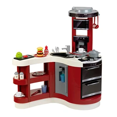 Afbeelding van Theo Klein 7101 Miele Wave Spicy keuken I Liefdevol ingerichte met moderne speelapparatuur Incl. hamburgerset Speelgoed voor kinderen vanaf 3 jaar