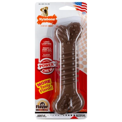 Afbeelding van Nylabone Dura Chew Textured Bone Medleysmaak VANAF 23 KG 19X6,5X4 CM