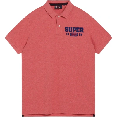 Afbeelding van Superdry regular fit polo Superstate met logo 9vs