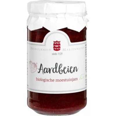 Afbeelding van Marienwaerdt Moestuinjam aardbeien 270 g