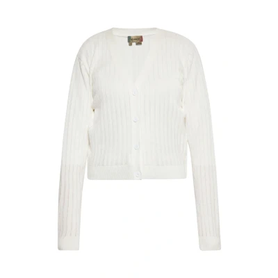Afbeelding van ebeeza Gebreid vest wolwit