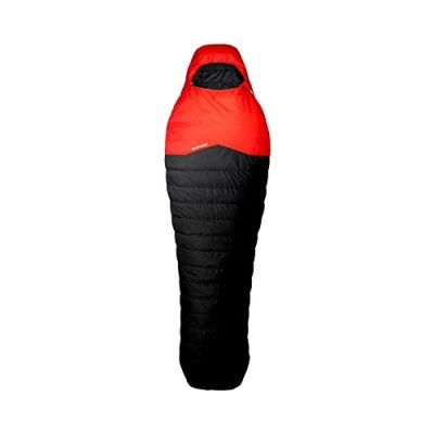 Afbeelding van Mammut Nordic Down 3 Season Slaapzak 195cm, zwart/rood Uitvoering