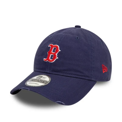 Afbeelding van New Era Boston Red Sox Distressed Navy 9TWENTY Adjustable Cap
