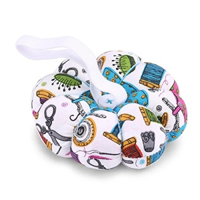 Afbeelding van naaldkussen, creatieve pompoenwrist pin Cushions draagbaar 4 kleuren optioneel (#1)