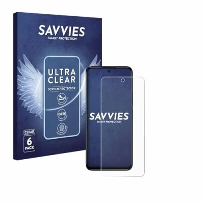 Afbeelding van Savvies (6 Stuks) Schermbeschermer voor Xiaomi Redmi 13 Screen Protector Ultra Transparant
