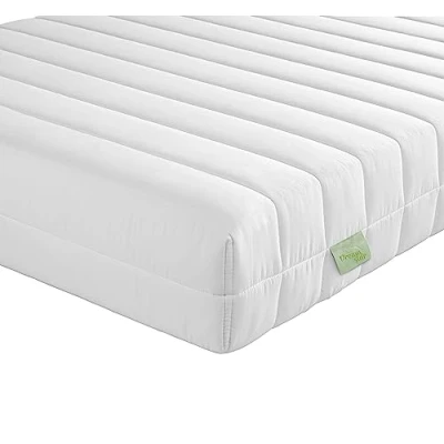 Afbeelding van DREAMSTAR Easy Flex orthopedisch koudschuimmatras met 7 zones, Öko Tex gecertificeerd, hardheidsgraad 2 en 3, rolmatras, 90 x 200 cm