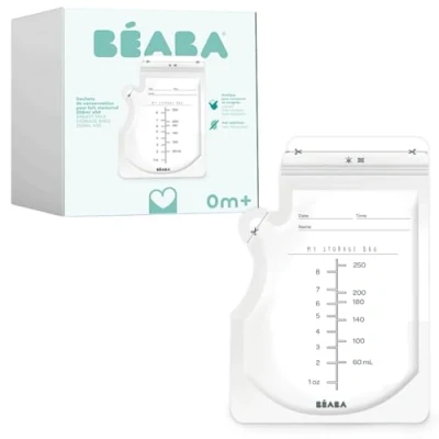 Afbeelding van BEABA® Bewaarzakje voor moedermelk, transparant 250 ml