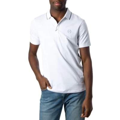 Afbeelding van Armani Exchange Poloshirt, Heren, Maat: XL, White