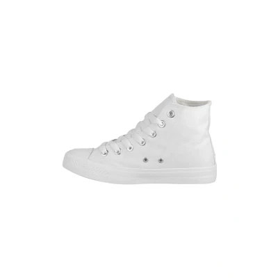 Afbeelding van Elara Chunkyrayan Sportschoenen, uniseks, hoge sneakers, Vegas wit, 37 EU