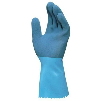 Afbeelding van Mapa Handschoen Jersette 301 Blauw Ruw, 7 310mm M