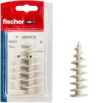 Afbeelding van Fischer FID II Plus 80 mm, 2 x mantelpluggen, isolatie, bruikbaar met chemische pluggen, 573824