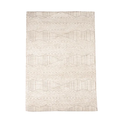 Afbeelding van LABEL51 Vloerkleed Cosy taupe Stof