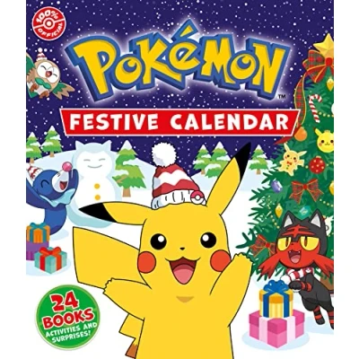 Afbeelding van Pokemon: Festive Calendar: A Collection of 24 Books, activities and surprises!: Activites Surprises!