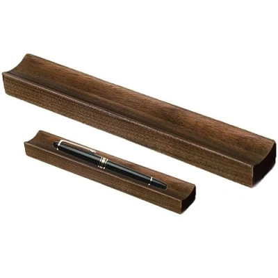 Afbeelding van Bemvp 1Pc Pen Organizer Houder Potlood Houten Display Stand Vulpen Balpen Rack Kantoorbenodigdheden