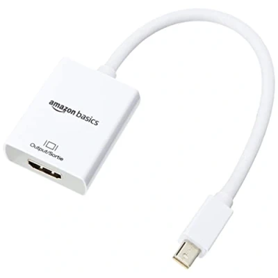 Afbeelding van Amazon Basics Mini DisplayPort naar HDMI adapter