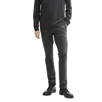 Afbeelding van TOM Tailor Chino, Heren, Maat: 36x32, Black white salt n pepper
