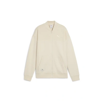 Afbeelding van Puma Relaxed FULL ZIP Jacket Sweater met rits, Dames, Maat: XL, Alpine snow
