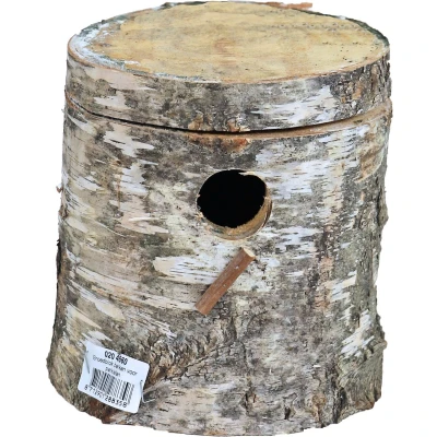 Afbeelding van Merkloos Broedblok Berkenhout Parkiet 15X17X20 CM