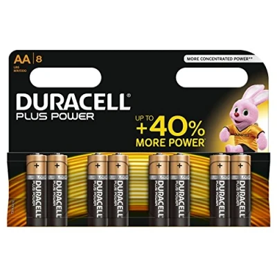 Afbeelding van Duracell Alkaline Plus Power batterij AA 8 batterijen
