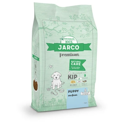 Afbeelding van Jarco Dog Natural Medium Puppy Kip Hondenvoer 2 Kg 11 25