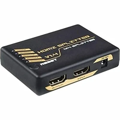 Afbeelding van Splitter DCU 1x4 HDMI Zwart