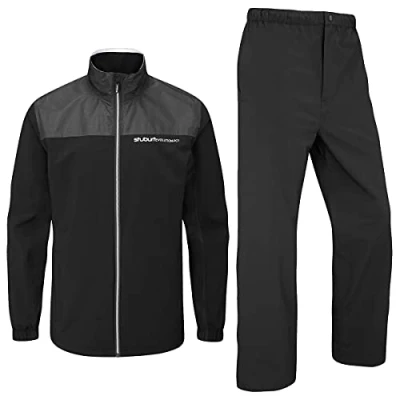 Afbeelding van Stuburt Golf Heren 2022 Evolution PCT Waterdicht Golfpak Zwart XXL