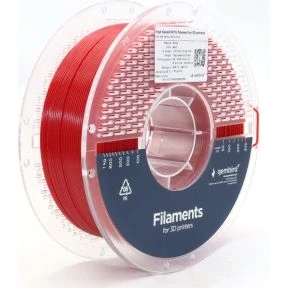 Afbeelding van GEMBIRD High Speed PETG 1.75 mm 1kg Rood PETG1.75HY 01 R 3D Printer Filament