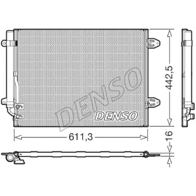 Afbeelding van Denso Airco condensor DCN32013