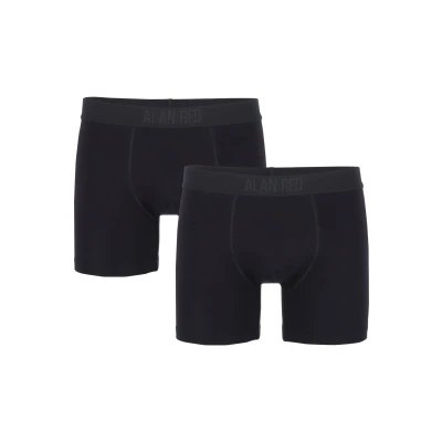 Afbeelding van Alan Red Boxershort Bamboo Zwart maat XXL Heren Boxershorts met Body fit Pasvorm Bamboe