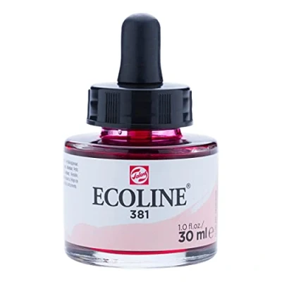 Afbeelding van Ecoline Vloeibare Aquarelfles 30 ml Pastelrood 381 (11253811)