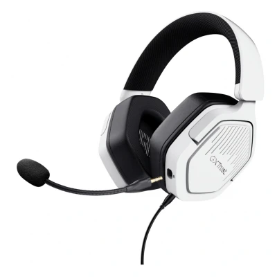 Afbeelding van Trust GXT492W Carus Headset Bedraad Hoofdband Gamen Wit