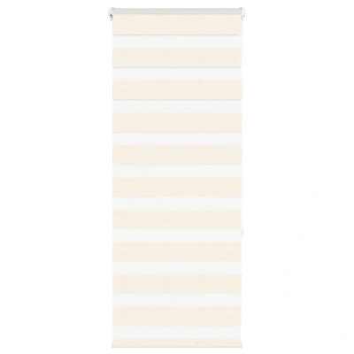 Afbeelding van vidaXL Zebra Blind 55x150 cm stofbreedte 50,9 polyester marmerbeige