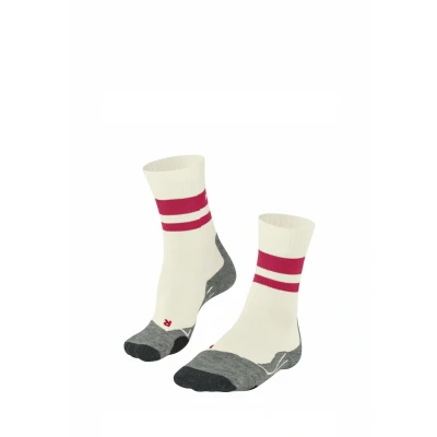 Afbeelding van FALKE Dames Wandelsokken TK2 Explore W So wol functioneel materiaal anti blaar dik 1 paar, Wit Woolwhite 2060, 37 38
