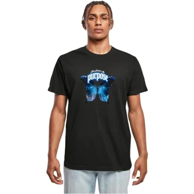 Afbeelding van Mister Tee Purpose Tee, zwart, L