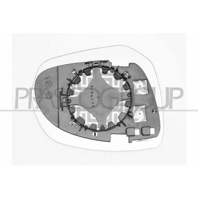 Afbeelding van PRASCO CI7057224 Spiegelglas Links CITROËN: C3 Picasso