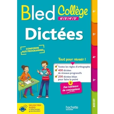 Afbeelding van BLED Collège Dictées