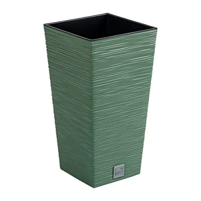 Afbeelding van Prosperplast Grote bloempot met inzet 19L Greon 24x24x45cm